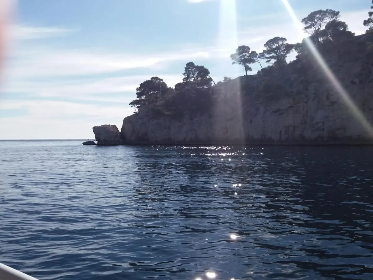Cassis Centre 100 M Du Port Place Parking Γαλλία